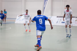 Partido Brasil contra Iran. 14º Campeonato del Mundo Universitario de Fútbol Sala 2014 (FUTSAL). Antequera. Julio de 2014
