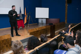 Conferencia de Luis Olmedo ‘El camino de la ilusión’. Seminario "Emprende 21. Territorio y Emprendimiento". Paraninfo. Noviembre de 2018