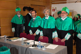Investidura como Doctor "Honoris Causa" de D. Humberto Maturana Romesín y D. José Gimeno Sacristán por la Universidad de Málaga. Facultad de Derecho. Noviembre de 2010