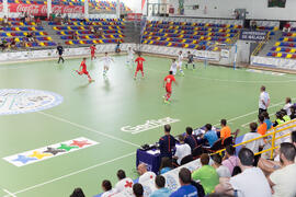 Partido Rusia contra República Checa. 14º Campeonato del Mundo Universitario de Fútbol Sala 2014 (FUTSAL). Antequera. Julio de 2014