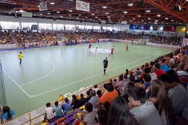 Partido Israel contra España. 14º Campeonato del Mundo Universitario de Fútbol Sala 2014 (FUTSAL). Antequera. Julio de 2014