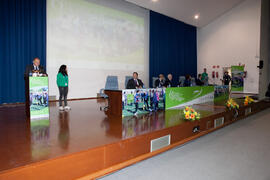 Presentación del primer panel de expertos. 6º Congreso Internacional de Actividad Física Deportiva para Mayores. Escuela Técnica Superior de Ingeniería de Telecomunicaciones y de Informática. Marzo de 2015