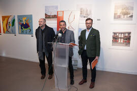 Inauguración de la exposición "Economistas en el arte". Museo de Nerja. Enero de 2017