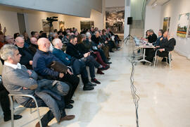 Mesa redonda. Exposición "Paisajes Andaluces" de Eugenio Chicano. Museo del Patrimonio Municipal. Febrero de 2017