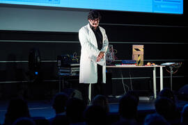 José Corbacho en la gala de inauguración de la 31ª edición de Fancine de la Universidad de Málaga. Cine Albéniz. Noviembre de 2021