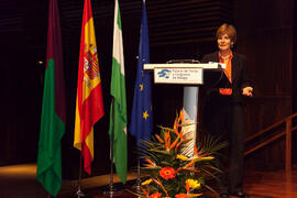 Ponencia de Jessie Jones. Panel de Expertos. 3º Congreso Internacional de Actividad Físico-Deportiva para Mayores de la Universidad de Málaga. Palacio de Ferias y Congresos de Málaga. Marzo de 2009