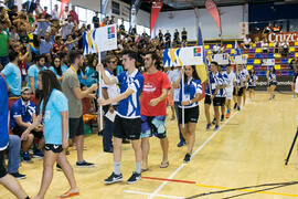 Ceremonia de clausura del Campeonato Europeo Universitario de Balonmano. Antequera. Julio de 2017