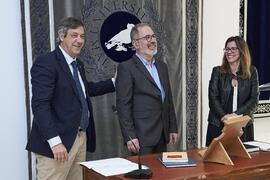 Toma de posesión de Ignacio Rafael Otero Cambeses como nuevo Director de Comunicación, Imagen y Medios Digitales de la Universidad de Málaga. Edificio del Rectorado. Abril de 2024