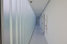Interiores de la nueva Facultad de Psicología. Campus de Teatinos. Mayo de 2021