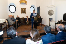 Intervención de José María Ruiz Povedano. 230º Aniversario de la Sociedad Económica Amigos del País. Plaza de la Constitución. Septiembre de 2019