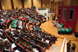 Investidura como Doctor "Honoris Causa" de D. Humberto Maturana Romesín y D. José Gimeno Sacristán por la Universidad de Málaga. Facultad de Derecho. Noviembre de 2010