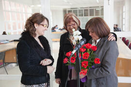 Inauguración de la biblioteca de Derecho "Alejandro Rodríguez Carrión". Febrero de 2010