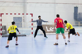 Partido Portugal - China Taipei. Categoría masculina. Campeonato del Mundo Universitario de Balonmano. Antequera. Julio de 2016