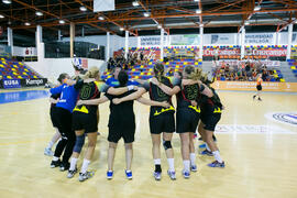 Partido Universidad de Aveiro - Universidad de Colonia. Categoría Femenina. Campeonato Europeo Universitario de Balonmano. Antequera. Julio de 2017