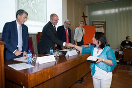 Acto conmemorativo del 50 Aniversario de la Facultad de Económicas. Facultad de Ciencias Económicas y Empresariales. Octubre de 2015
