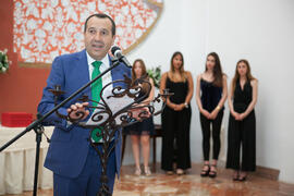 José Luis Ruiz Espejo. Cena de gala con motivo del Campeonato del Mundo Universitario de Balonmano. Antequera. Junio de 2016