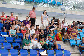 Asistentes al partido España contra Portugal. 14º Campeonato del Mundo Universitario de Fútbol Sala 2014 (FUTSAL). Antequera. Julio de 2014