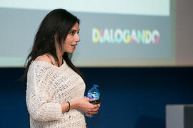 "Dialogando" con Marta Flich. Paraninfo. Noviembre de 2017