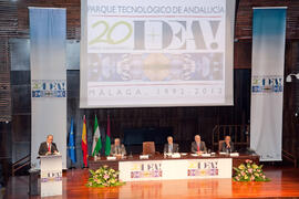 Conmemoración del 20 Aniversario del Parque Tecnológico de Andalucía. Palacio de Ferias y Congresos. Diciembre de 2012
