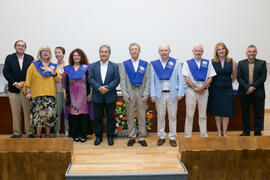 Graduación del curso del Aula de Mayores de la Universidad de Málaga. Paraninfo. Junio de 2017