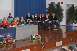 Acto Conmemorativo de los 40 años de la Universidad de Málaga. Escuela Técnica Superior de Ingeniería Informática. Diciembre de 2012