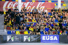 Partido Universidad de Suceava - Universidad de Duisburg-Essen. Categoría masculina. Campeonato Europeo Universitario de Balonmano. Antequera. Julio de 2017