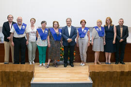 Graduación del curso del Aula de Mayores de la Universidad de Málaga. Paraninfo. Junio de 2017