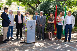 Inauguración de la glorieta Botánicos de la UMA. Jardín Botánico de la Universidad de Málaga. Junio de 2018