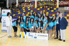 Universidad de Aveiro segunda clasificada en la categoría femenina. Campeonato Europeo Universitario de Balonmano. Antequera. Julio de 2017