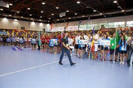 Ceremonia de apertura del Campeonato del Mundo Universitario de Balonmano. Antequera. Junio de 2016