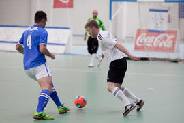 Partido Alemania contra Brasil. 14º Campeonato del Mundo Universitario de Fútbol Sala 2014 (FUTSAL). Antequera. Julio de 2014