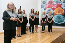 Coro Oficial de la UMA. Graduación y clausura del curso del Aula de Mayores de la Universidad de Málaga. Paraninfo. Junio de 2017