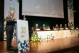 Intervención de Francisco de la Torre. Acto del 25 Aniversario del Parque Tecnológico de Andalucía. Palacio de Ferias y Congresos de Málaga. Noviembre de 2017