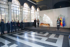 Toma de posesión de D. José Ángel Narváez Bueno como Rector de la Universidad de Málaga. Palacio de San Telmo, Sevilla. Enero de 2016
