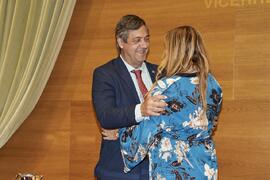 Toma de posesión de Miriam Seghiri Domínguez como nuevo Vicerrectora Adjunta de Cooperación Internacional y Política Lingüística de la Universidad de Málaga. Edificio del Rectorado. Abril de 2024