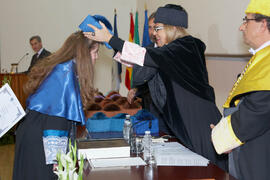 Investidura de nuevos doctores por la Universidad de Málaga. Paraninfo. Febrero de 2012