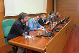 "Jornadas de columnismo de opinión. Encuentros en Málaga". Edificio del Rectorado. Enero de 2014