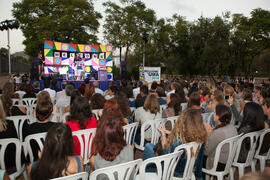 Bienvenida a los alumnos de intercambio internacional de la Universidad de Málaga. Jardín botánico. Octubre de 2016