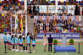 Inauguración del 14º Campeonato del Mundo Universitario de Fútbol Sala 2014 (FUTSAL). Antequera. Julio de 2014