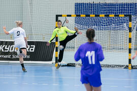 Partido Universidad de Aveiro - Universidad de Primorska. Categoría femenina. Campeonato Europeo Universitario de Balonmano. Antequera. Julio de 2017
