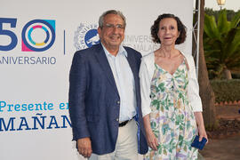 Homenaje al personal jubilado o que cumple 25 años de servicio en la Universidad de Málaga. Jardín Botánico. Junio de 2022