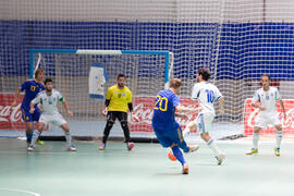 Partido Ucrania contra Israel. 14º Campeonato del Mundo Universitario de Fútbol Sala 2014 (FUTSAL). Antequera. Julio de 2014