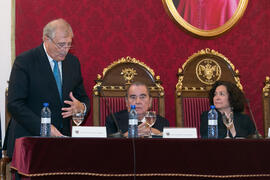 Intervención de José María Martín Delgado en el homenaje a Matías Cortés. Facultad de Derecho de la Universidad de Granada. Mayo de 2018