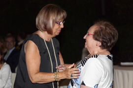 Cena de gala con motivo al homenaje para los jubilados y personal que cumple 25 años de servicio en la Universidad de Málaga. Jardín Botánico. Junio de 2009