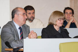 Inauguración del 3º Congreso de Actividad Físico Deportiva para Mayores de la Universidad de Málaga. Rectorado. Febrero de 2009