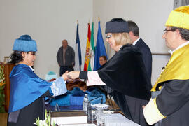 Investidura de nuevos doctores por la Universidad de Málaga. Paraninfo. Febrero de 2012