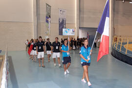 Ceremonia de apertura del IX Campeonato de Europa Universitario de Fútbol Sala. Antequera. Julio de 2013