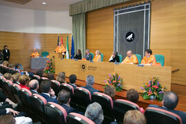 José Emilio Navas en su investidura como Doctor "Honoris Causa" por la Facultad de Ciencias Económicas y Empresariales de la Universidad de Málaga. Edificio del Rectorado. Abril de 2017