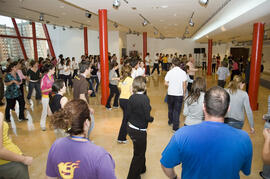 Taller de Bailes de Salón. 2º Congreso Internacional de Actividad Físico-Deportiva para Mayores de la Universidad de Málaga. Palacio de Ferias y Congresos de Málaga. Marzo de 2007