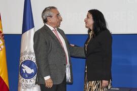Toma de posesión de Lidia Gómez Pérez como profesora titular del Área de Personalidad, Evaluación y Tratamiento Psicológico de la Universidad de Málaga. Toma de posesión de nuevos catedráticos y profesores titulares de la Universidad de Málaga. Paraninfo. Noviembre de 2023